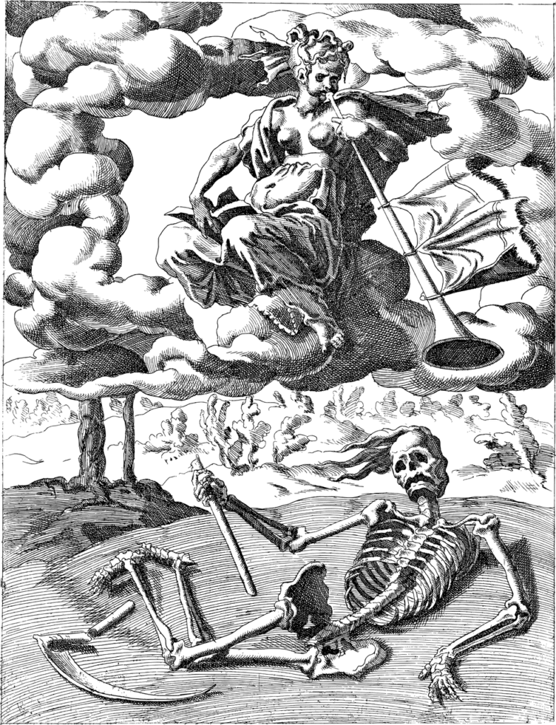 art, skeleton, judgement