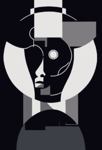 abstract, abstract face, geometric art, digital art, abstract, abstract, abstract, abstract