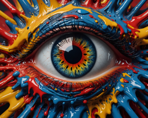 eye, abstract, colour, multicoloured, colorful, lens, art, artwork, ai generated, eye, abstract, abstract, abstract, abstract, abstract, artwork