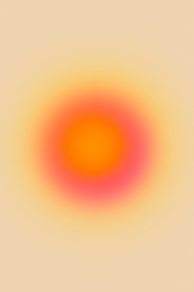 yellow and orange sun illustration