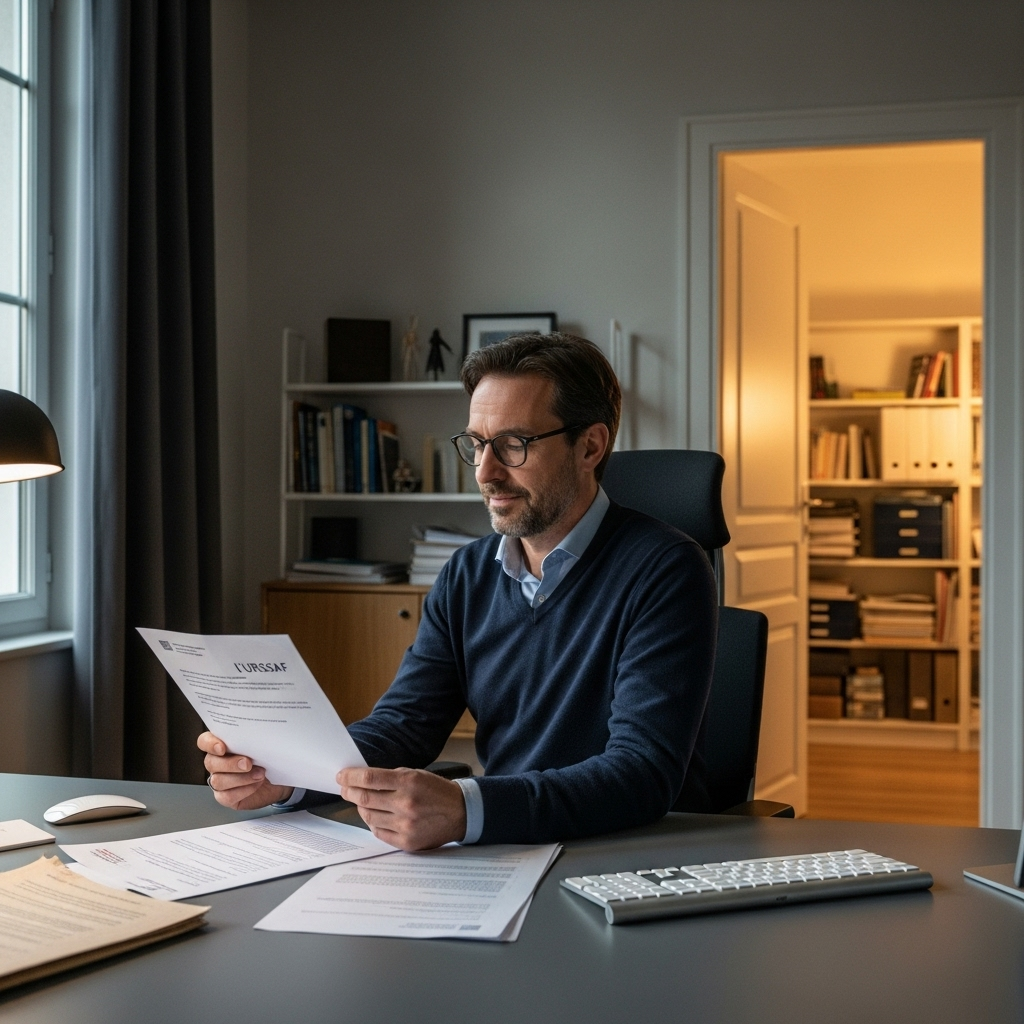 Travailleur indépendant français, préoccupé par une contrainte URSSAF. Cherche une solution à ses dettes via le surendettement.